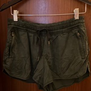 EUC Lululemon Black Varsity Tencel Shorts Size 10